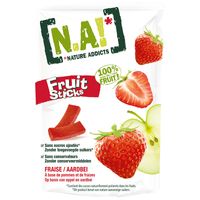 Nature Addicts Strawberry Fruit Sticks